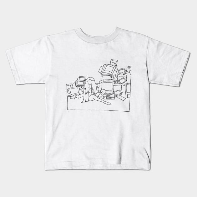 ctrl Kids T-Shirt by manthamcmurtrey